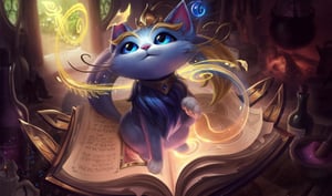 This is the Avatar Image for the Yuumi (League of Legends) AI Voice and Text to Speech Generator
